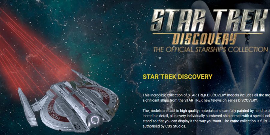 Star Trek Discovery Ships Models