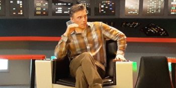 Anson Mount na Cadeira do Capitão da Série Clássica.