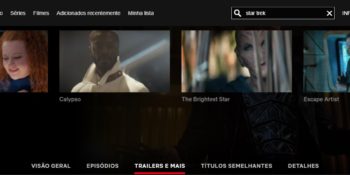 Short Trek Disponível na Netflix