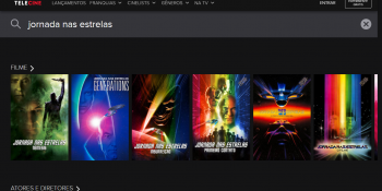 Filmes de Jornada nas Estrelas estão no Telecine Play