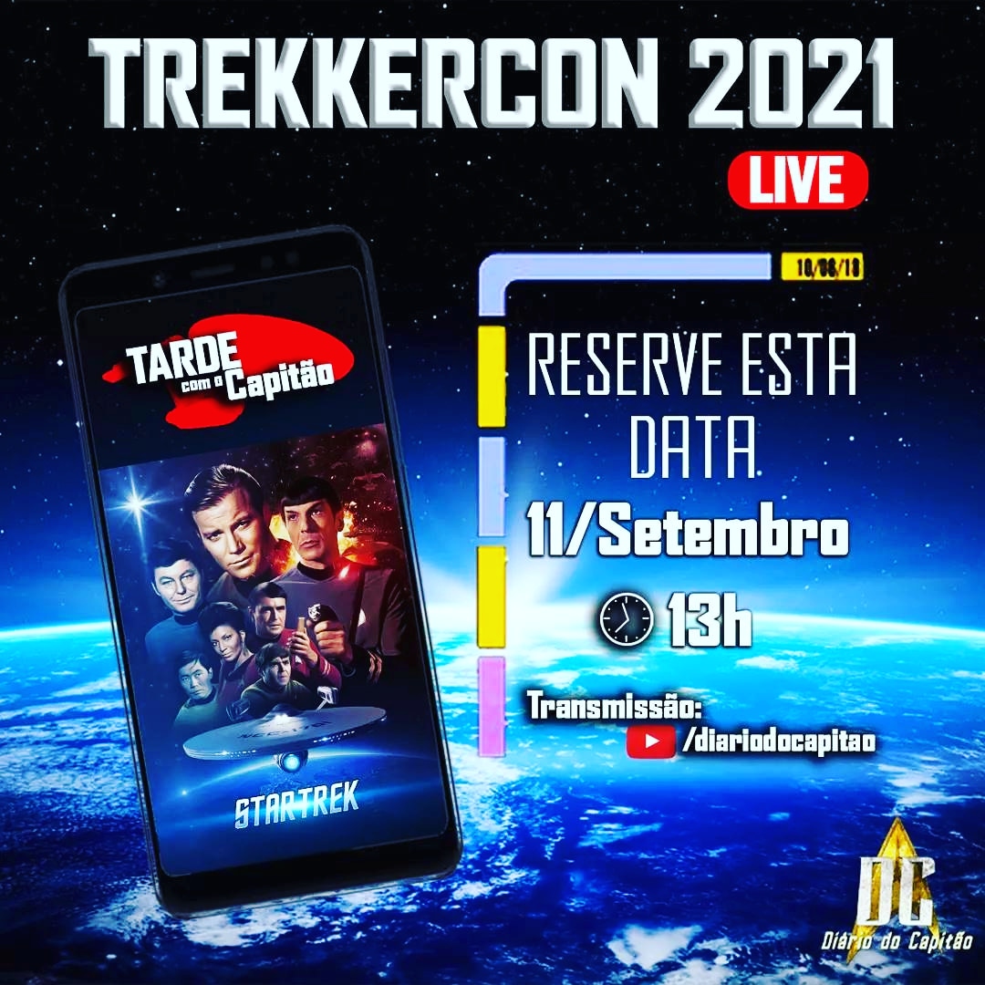 TrekkerCon - Tarde com o Capitão