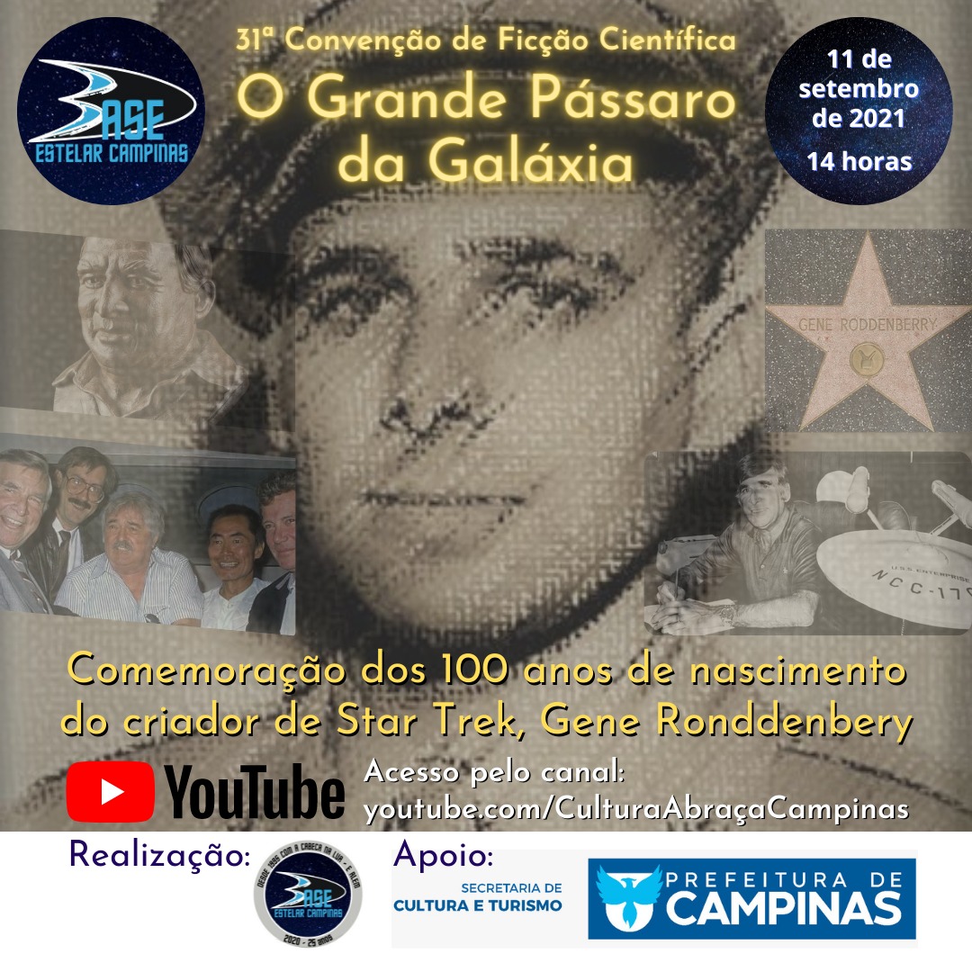 31ª Convenção de Ficção Científica Base - Estelar Campinas