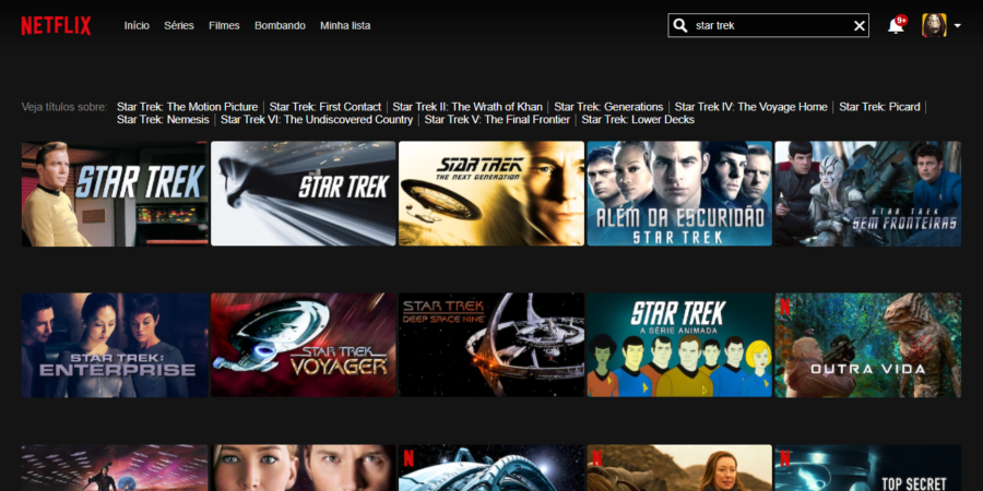 Star Trek na Netflix