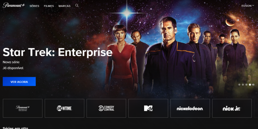Star Trek Enterprise no Paramount+ Brasil