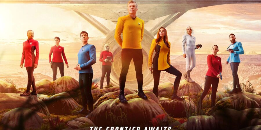 Poster Starnge New Worlds