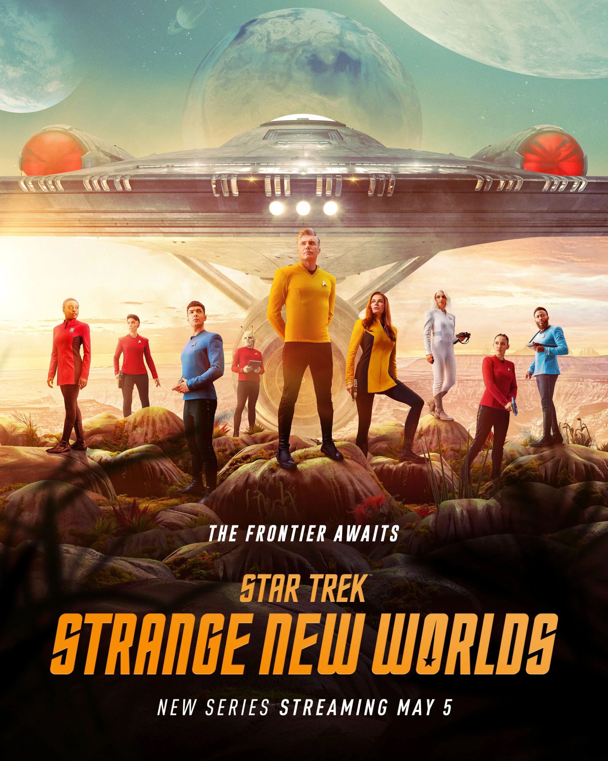 Poster Starnge New Worlds